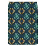 Flowers Pattern Design Abstract Removable Flap Cover (L)