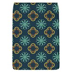 Flowers Pattern Design Abstract Removable Flap Cover (S)