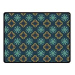 Flowers Pattern Design Abstract Two Sides Fleece Blanket (Small)