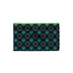 Flowers Pattern Design Abstract Cosmetic Bag (XS)