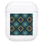 Flowers Pattern Design Abstract Soft TPU AirPods 1/2 Case