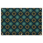 Flowers Pattern Design Abstract Banner and Sign 6  x 4 