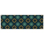 Flowers Pattern Design Abstract Banner and Sign 9  x 3 