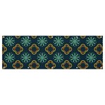 Flowers Pattern Design Abstract Banner and Sign 12  x 4 