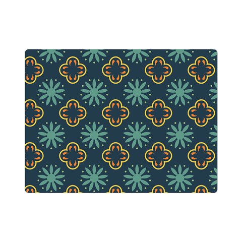 Flowers Pattern Design Abstract Premium Plush Fleece Blanket (Mini) from ArtsNow.com 35 x27  Blanket Front