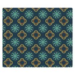 Flowers Pattern Design Abstract Premium Plush Fleece Blanket (Small)