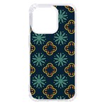 Flowers Pattern Design Abstract iPhone 14 Pro TPU UV Print Case