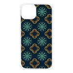 Flowers Pattern Design Abstract iPhone 13 TPU UV Print Case