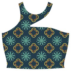 Flowers Pattern Design Abstract Cut Out Top from ArtsNow.com Front