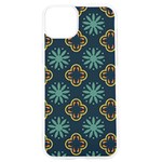 Flowers Pattern Design Abstract iPhone 15 Pro TPU UV Print Case