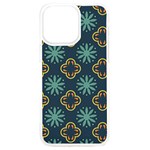 Flowers Pattern Design Abstract iPhone 15 Pro Max TPU UV Print Case