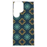 Flowers Pattern Design Abstract Samsung Galaxy S24 Plus 6.7 Inch TPU UV Case