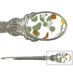 Nasturtium Flowers Plant Leaves Letter Opener