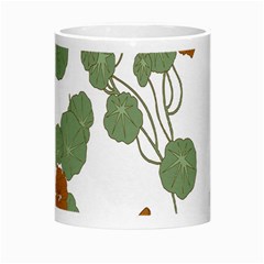 Nasturtium Flowers Plant Leaves Morph Mug from ArtsNow.com Center