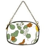 Nasturtium Flowers Plant Leaves Chain Purse (One Side)