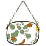 Nasturtium Flowers Plant Leaves Chain Purse (Two Sides)