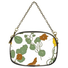 Nasturtium Flowers Plant Leaves Chain Purse (Two Sides) from ArtsNow.com Back