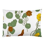 Nasturtium Flowers Plant Leaves Pillow Case