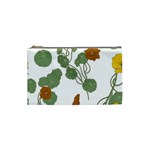 Nasturtium Flowers Plant Leaves Cosmetic Bag (Small)