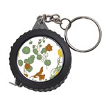 Nasturtium Flowers Plant Leaves Measuring Tape