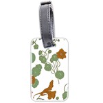 Nasturtium Flowers Plant Leaves Luggage Tag (two sides)