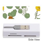 Nasturtium Flowers Plant Leaves Memory Card Reader (Stick)