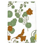 Nasturtium Flowers Plant Leaves Removable Flap Cover (L)