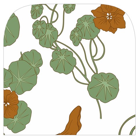 Nasturtium Flowers Plant Leaves Toiletries Pouch from ArtsNow.com Cover