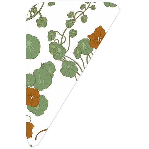 Nasturtium Flowers Plant Leaves Belt Pouch Bag (Small) from ArtsNow.com Front Right