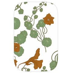 Nasturtium Flowers Plant Leaves Waist Pouch (Large) from ArtsNow.com Front