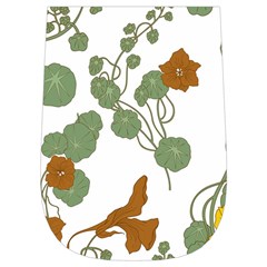 Nasturtium Flowers Plant Leaves Wristlet Pouch Bag (Small) from ArtsNow.com Right Side