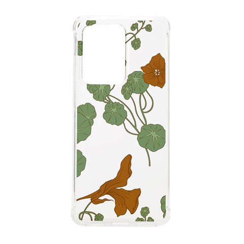 Nasturtium Flowers Plant Leaves Samsung Galaxy S20 Ultra 6.9 Inch TPU UV Case from ArtsNow.com Front