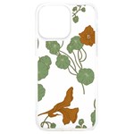 Nasturtium Flowers Plant Leaves iPhone 15 Pro Max TPU UV Print Case