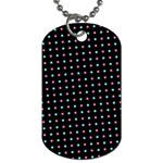 Pattern Dots Wallpaper Seamless Dog Tag (Two Sides)