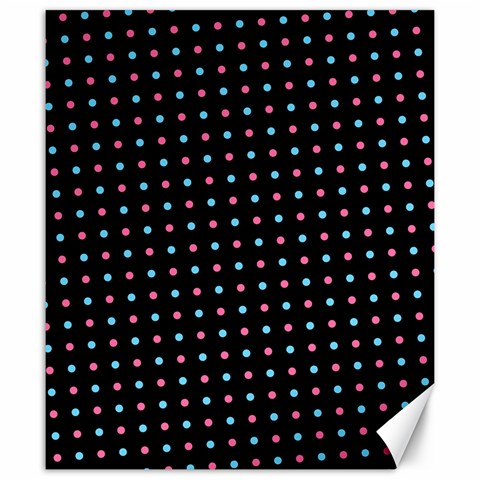 Pattern Dots Wallpaper Seamless Canvas 20  x 24  from ArtsNow.com 19.57 x23.15  Canvas - 1