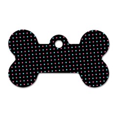 Pattern Dots Wallpaper Seamless Dog Tag Bone (Two Sides) from ArtsNow.com Front