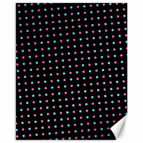 Pattern Dots Wallpaper Seamless Canvas 11  x 14  from ArtsNow.com 10.95 x13.48  Canvas - 1