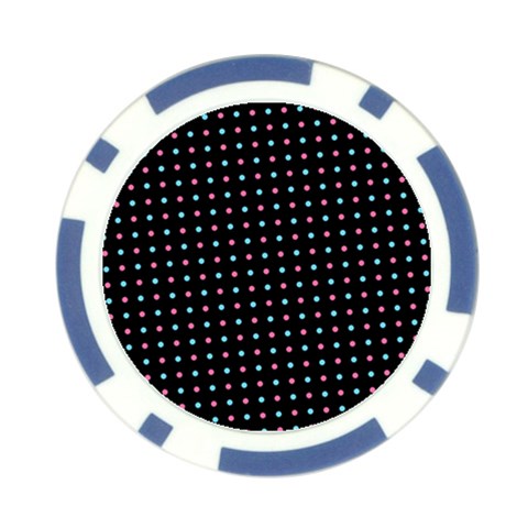 Pattern Dots Wallpaper Seamless Poker Chip Card Guard from ArtsNow.com Front