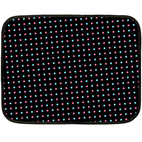 Pattern Dots Wallpaper Seamless Two Sides Fleece Blanket (Mini) from ArtsNow.com 35 x27  Blanket Front