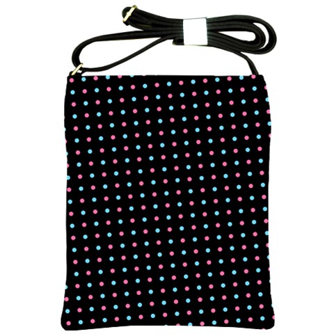 Pattern Dots Wallpaper Seamless Shoulder Sling Bag from ArtsNow.com Front