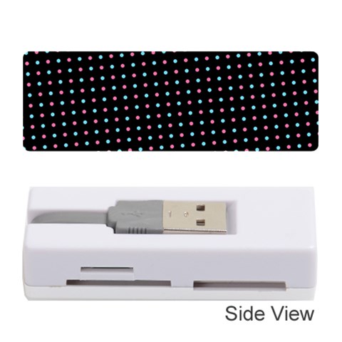 Pattern Dots Wallpaper Seamless Memory Card Reader (Stick) from ArtsNow.com Front