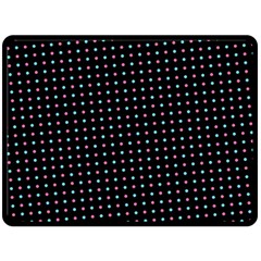 Pattern Dots Wallpaper Seamless Two Sides Fleece Blanket (Large) from ArtsNow.com 80 x60  Blanket Back