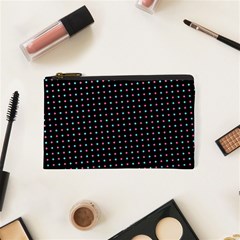 Pattern Dots Wallpaper Seamless Cosmetic Bag (XS) from ArtsNow.com Front