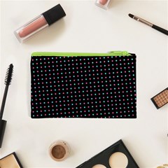 Pattern Dots Wallpaper Seamless Cosmetic Bag (XS) from ArtsNow.com Back