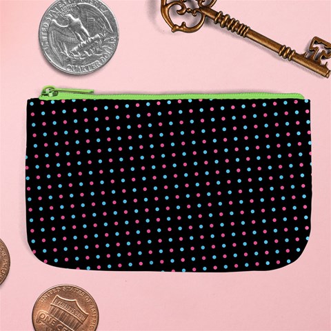 Pattern Dots Wallpaper Seamless Large Coin Purse from ArtsNow.com Front