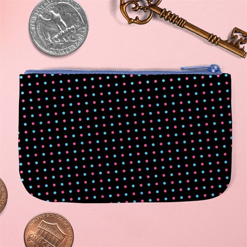 Pattern Dots Wallpaper Seamless Large Coin Purse from ArtsNow.com Back