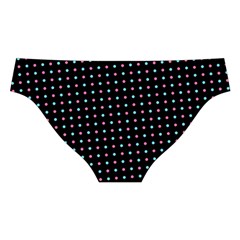 Pattern Dots Wallpaper Seamless Cross Back Hipster Bikini Set from ArtsNow.com Back Under