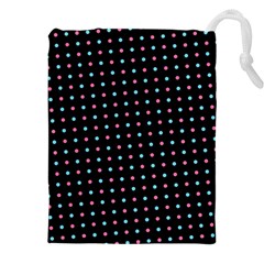 Pattern Dots Wallpaper Seamless Drawstring Pouch (5XL) from ArtsNow.com Front