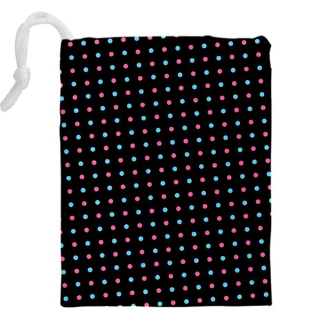 Pattern Dots Wallpaper Seamless Drawstring Pouch (5XL) from ArtsNow.com Back