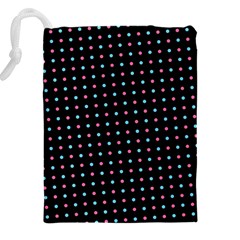 Pattern Dots Wallpaper Seamless Drawstring Pouch (5XL) from ArtsNow.com Back